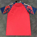 2025-26 Man Utd Red Black Fans Training shirts (蛇纹)