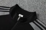 2025 AD Black Jacket Tracksuit #2313