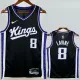 2023-24 Kings LAVINE #8 Black Top Quality Hot Pressing NBA Jersey