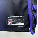 2023-24 Kings LAVINE #8 Purple Top Quality Hot Pressing NBA Jersey (Trapeze Edition)飞人版