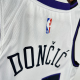 2022-23 LAKERS DONCIC #77 White City Edition Top Quality Hot Pressing NBA Jersey