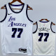 2022-23 LAKERS DONCIC #77 White City Edition Top Quality Hot Pressing NBA Jersey