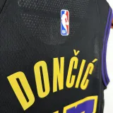 2023-24 LAKERS DONCIC #77 Black City Edition Top Quality Hot Pressing NBA Jersey