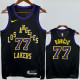 2023-24 LAKERS DONCIC #77 Black City Edition Top Quality Hot Pressing NBA Jersey