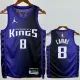 2023-24 Kings LAVINE #8 Purple Top Quality Hot Pressing NBA Jersey (Trapeze Edition)飞人版