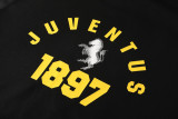 2024-25 JUV Black Hoodie Tracksuit (卫衣套装)