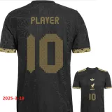 2025-26 Mexico Gold Cup Black Long Sleeve Soccer Jersey (长袖)