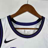2022-23 LAKERS DONCIC #77 White City Edition Top Quality Hot Pressing NBA Jersey