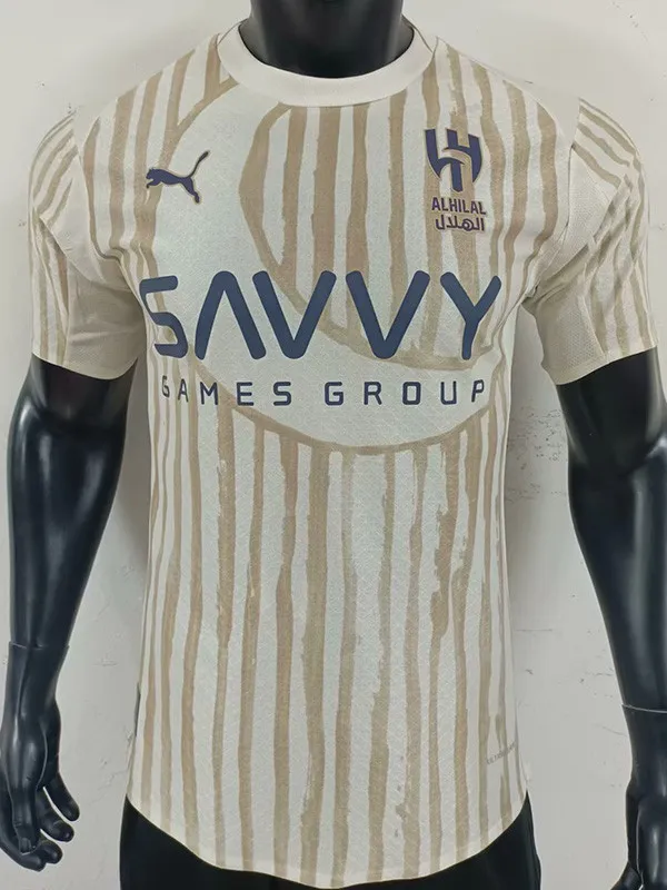 2025-26 Al-Hilal Third Player Version Soccer Jersey