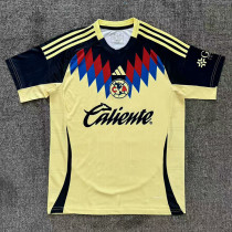 2025-26 Club America Light Yellow Training shirts *浅黄