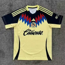 2025-26 Club America Light Yellow Training shirts *浅黄