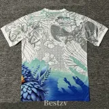 2025-26 Brazil Special Edition Blue White Fans Soccer Jersey