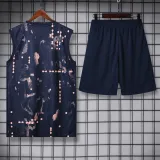 2025-26 CHE Royal blue Tank top and shorts suit