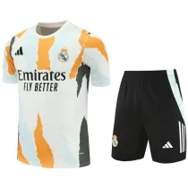 2025-26 RMA White Training Short Suit