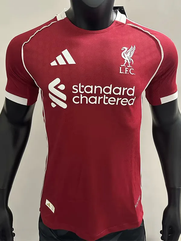 2025-26 LIV Red Player Version Soccer Jersey