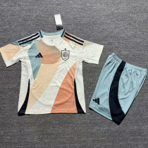2025-26 Spain Away Kids Soccer Jersey