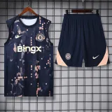 2025-26 CHE Royal blue Tank top and shorts suit
