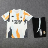 2025-26 RMA White Training Short Suit