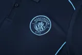 2025-26 Man City Royal blue Polo Tracksuit