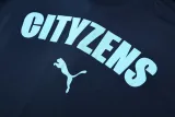 2025-26 Man City Royal blue Polo Tracksuit