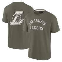 2024-25 Lakers LOS ANGELES Army green High Quality Casual T-Shirt