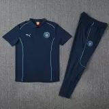 2025-26 Man City Royal blue Polo Tracksuit