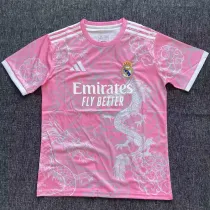 2025-26 RMA Pink Special Edition Fans Training Shirts *圆领粉龙