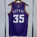 2022-23 SUNS DURANT #35 Purple Retro Top Quality Hot Pressing NBA Jersey