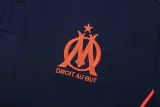 2025-26 Marseille Royal blue Polo Tracksuit