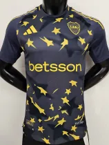 2025-26 Boca Juniors Third Player Version Soccer Jersey