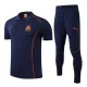 2025-26 Marseille Royal blue Polo Tracksuit