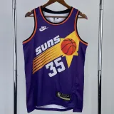 2022-23 SUNS DURANT #35 Purple Retro Top Quality Hot Pressing NBA Jersey