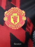 2025-26 Man Utd Red Black Player Version Training shirts