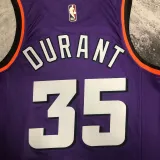 2022-23 SUNS DURANT #35 Purple Retro Top Quality Hot Pressing NBA Jersey