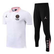 2025-26 PSG Jordan White Polo Tracksuit