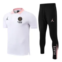 2025-26 PSG Jordan White Polo Tracksuit
