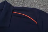 2025-26 Marseille Royal blue Polo Tracksuit