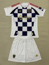 2025-26 Real Salt Lake Away Kids Soccer Jersey (带章)