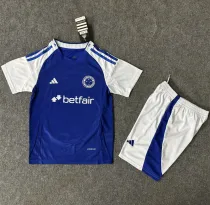 2025-26 Cruzeiro Home Kids Soccer Jersey
