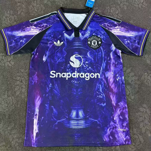 2025-26 Man Utd Special Edition Purple Fans Training shirts