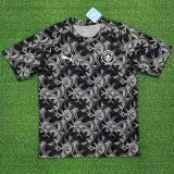 2025-26 Man City Grey Black Training shirts