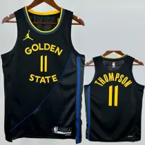 2024-25 WARRIORS THOMPSON #11 Black Top Quality Hot Pressing NBA Jersey (Trapeze Edition) 飞人版