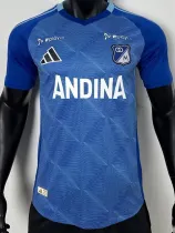 2025-26 Millonarios Home Player Version Soccer Jersey