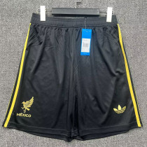 2025-26 Mexico Gold Cup Black Shorts Pants