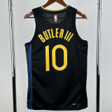 2024-25 WARRIORS BUTLERIII #10 Black Top Quality Hot Pressing NBA Jersey (Trapeze Edition) 飞人版