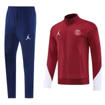 2024-25 PSG Jordan Red Jacket Tracksuit