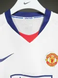 2008-2009 Man Utd Away Player Version 球员 Retro Soccer Jersey