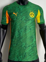 2025-26 Dortmund Special Edition Green Player Version Soccer Jersey