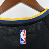 2024-25 WARRIORS CURRY #30 Black Top Quality Hot Pressing NBA Jersey (Trapeze Edition) 飞人版