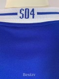 2000-2002 Schalke 04 Home Retro Soccer Jersey
